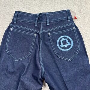 VTG NWT‎ Country Blues Jeans Womens 7 (24X35) Straight Leg Dark Wash Blue Bell